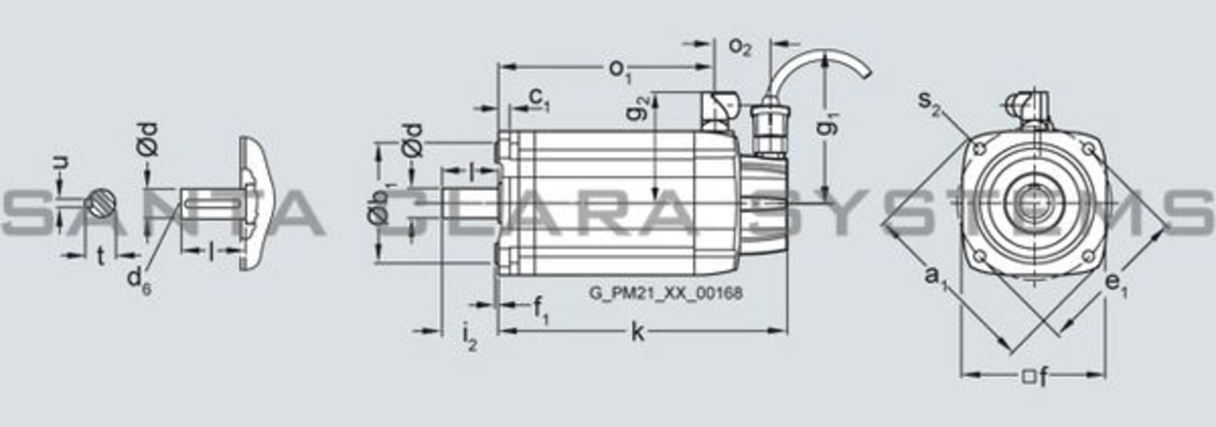 Siemens 1FT7 086-5AH71-1FG2  Servo Motor | 1FT7086-5AH71-1FG2 Product Image
