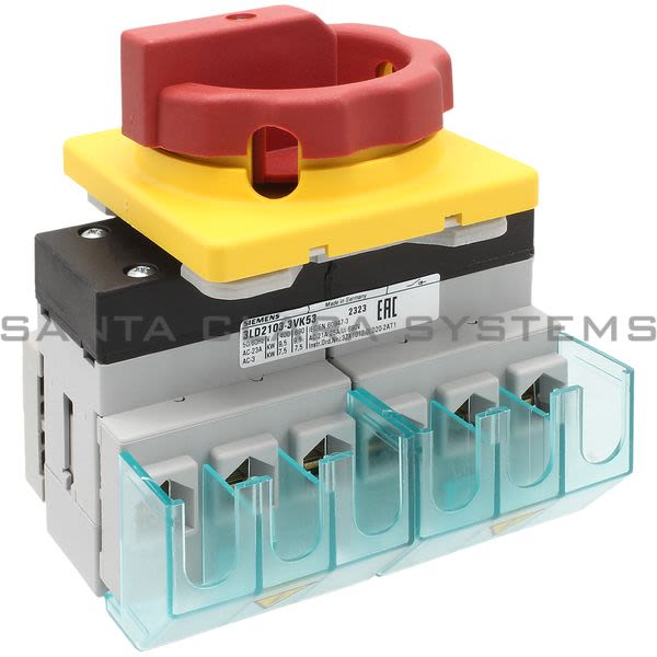 Siemens 3LD2103-3VK53 Disconnect Switch Product Image