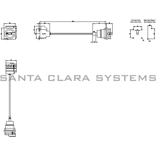 Siemens 3LD2113-1TL51 Disconnect Switch Product Image