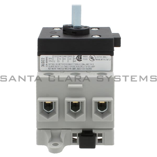 Siemens 3LD2213-0TK53 Disconnect Switch | 3LD2213-0TK53 Product Image