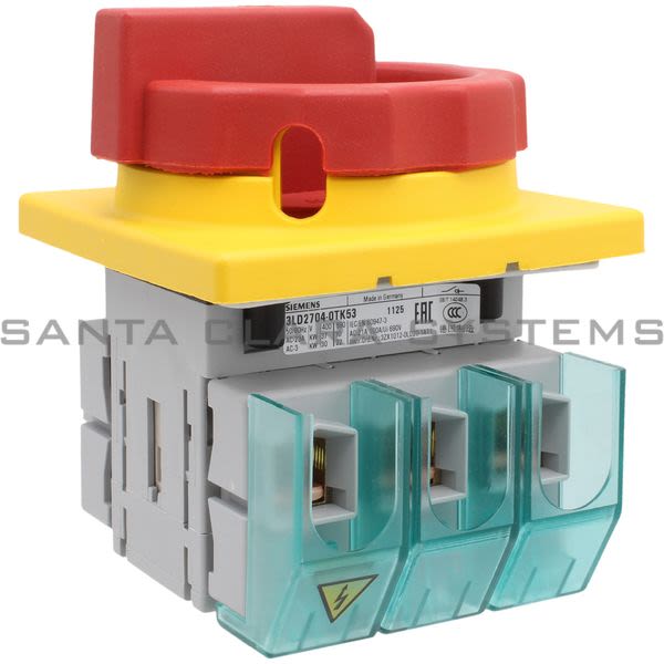 Siemens 3LD2704-0TK53 Disconnect Switch Product Image