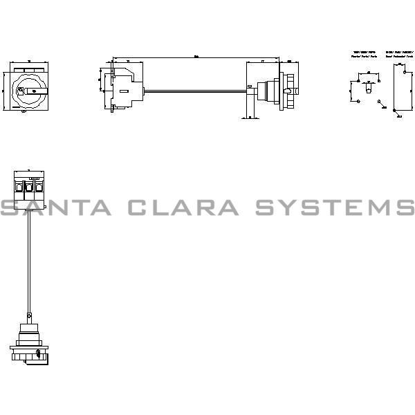 Siemens 3LD2714-0TK53 Disconnect Switch | 3LD2714-0TK53 Product Image