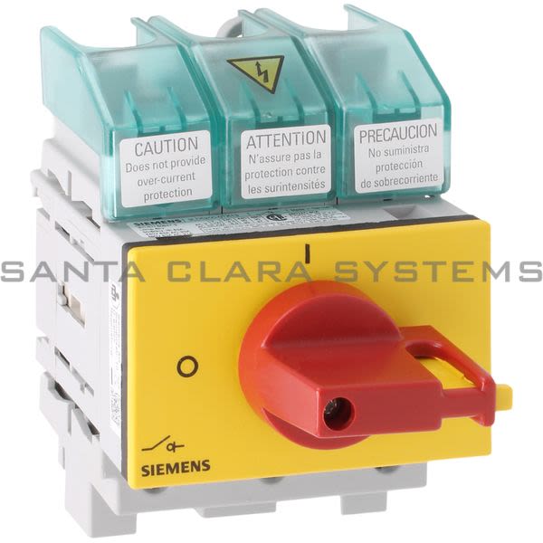 Siemens 3LD5200-0TK13 Disconnect Switch Product Image