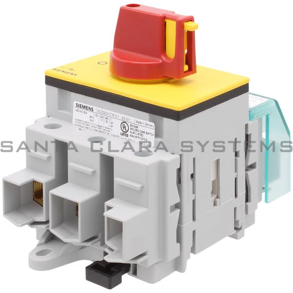 Siemens 3LD5200-0TK13 Disconnect Switch Product Image