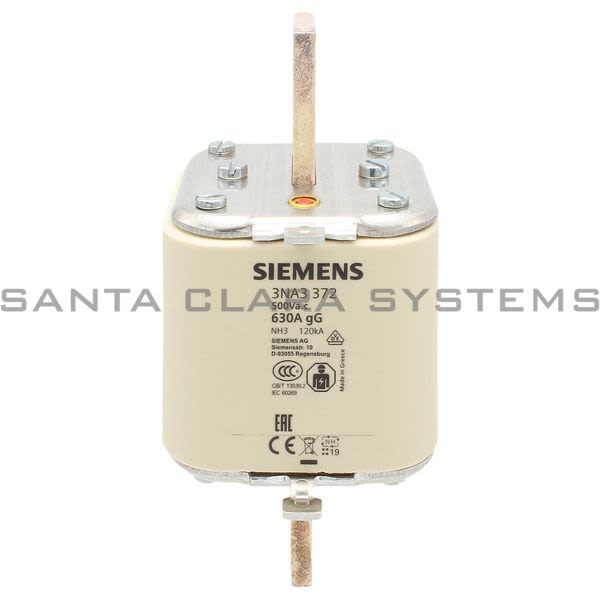 Siemens 3NA3372 Fuse | 3NA3372 Product Image