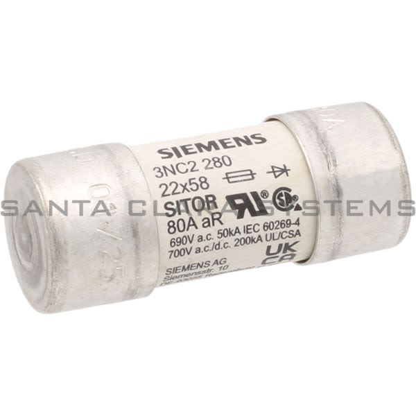 Siemens 3NC2280 Fuse Link Product Image