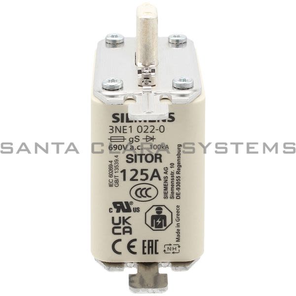 Siemens 3NE1022-0 Fuse Link Product Image