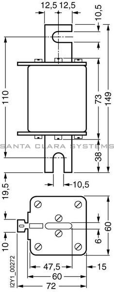 Siemens 3NE3333 Fuse Link Product Image