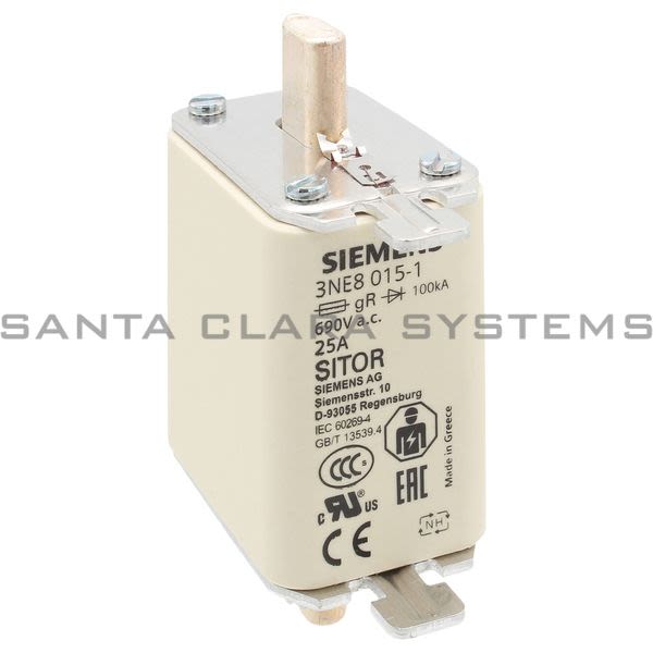 Siemens 3NE8 015-1  Fusible Link | 3NE8015-1 Product Image