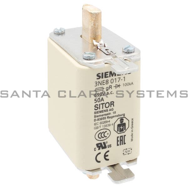 Siemens 3NE8 017-1  Fusible Link | 3NE8017-1 Product Image