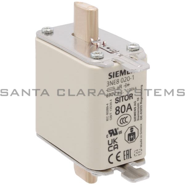 Siemens 3NE8 020-1  Fusible Link | 3NE8020-1 Product Image