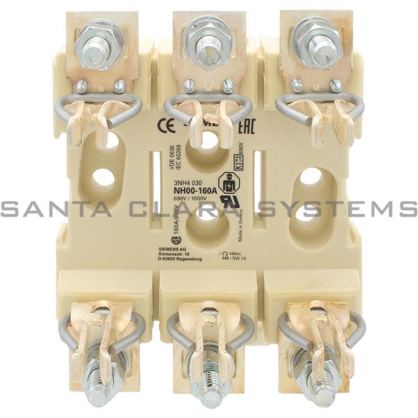 Siemens 3NH4030 Fuse Base | 3NH4030 Product Image