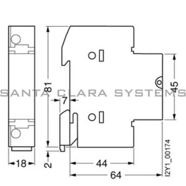 Siemens 3NW7013 Fuse Holder | 3NW7013 Product Image