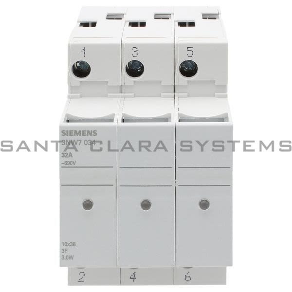 Siemens 3NW7 034  Fuse Holder | 3NW7034 Product Image