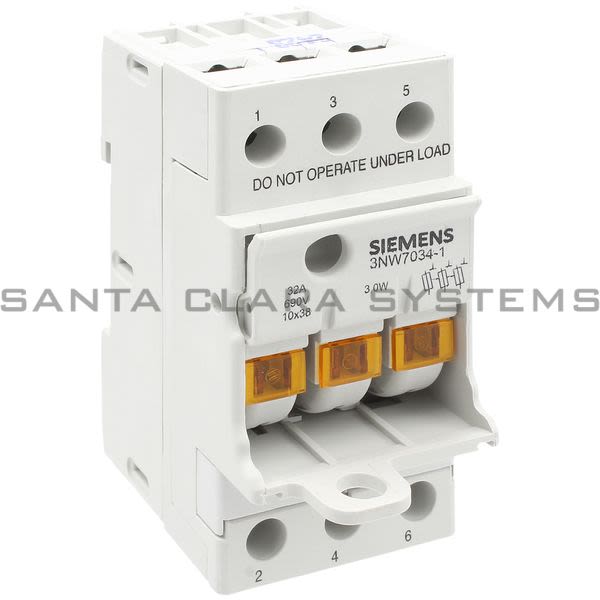 Siemens 3NW7034-1 Fuse Holder | 3NW7034-1 Product Image