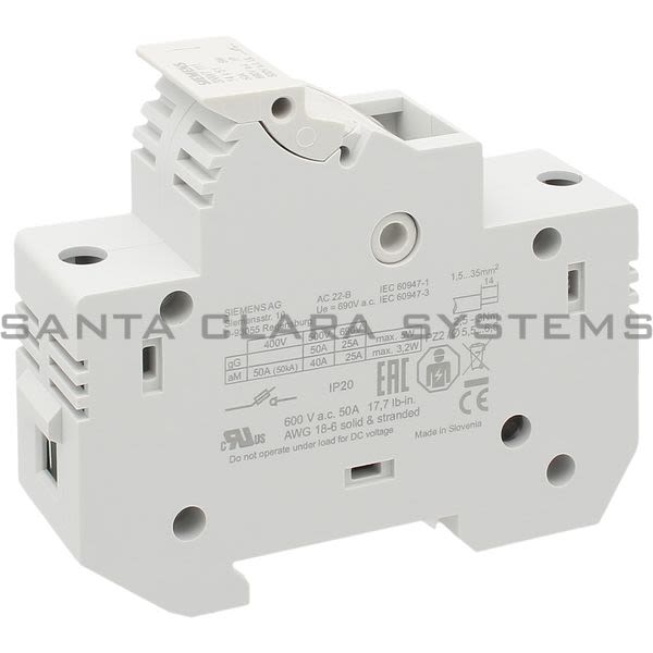 Siemens 3NW7111 Fuse Holder | 3NW7111 Product Image