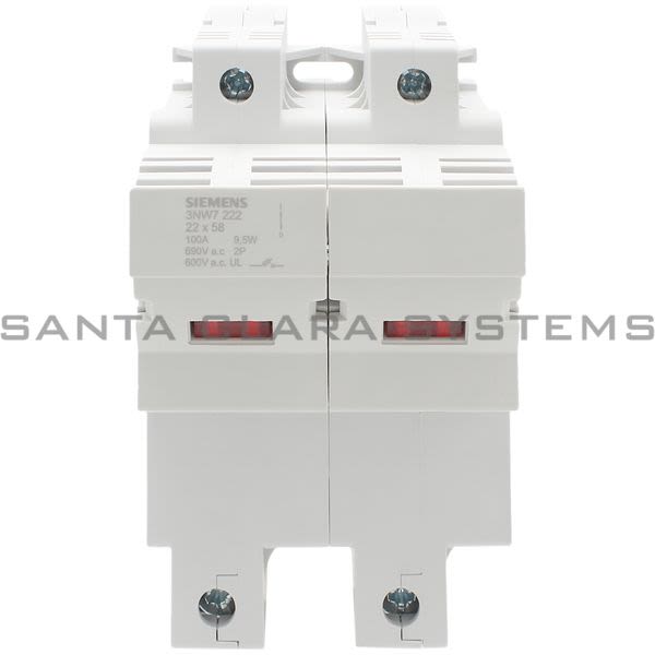 Siemens 3NW7222 Fuse Holder | 3NW7222 Product Image