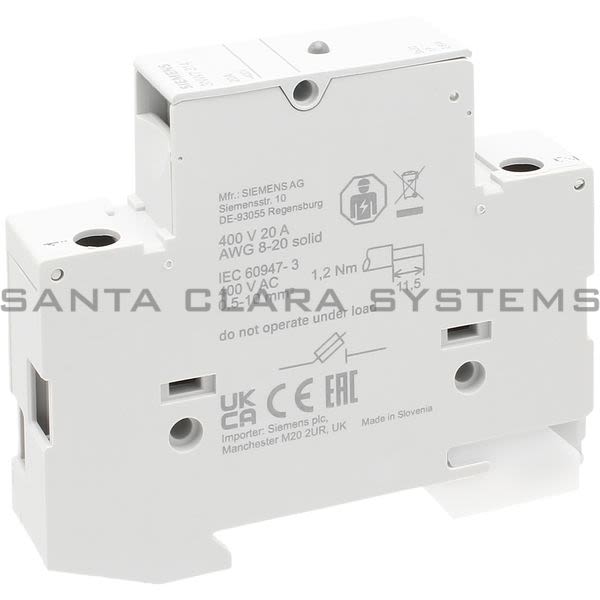 Siemens 3NW7314 Fuse Holder | 3NW7314 Product Image