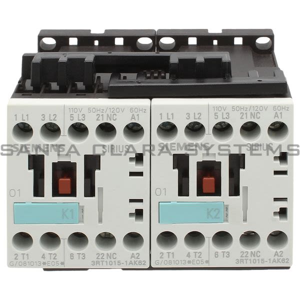 Siemens 3RA1315-8XB30-1AK6 Reversing Contactor | Sirius | 3RA1315-8XB30-1AK6 Product Image
