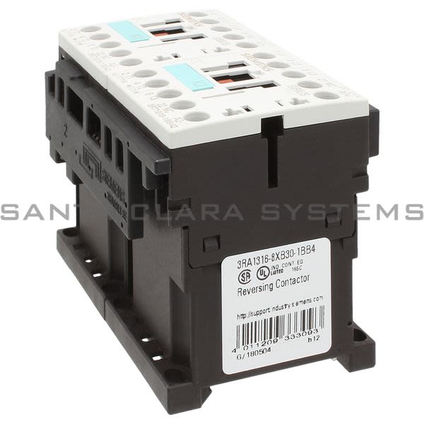 Siemens 3RA1 316-8XB30-1BB4  Reversing Contactor Product Image
