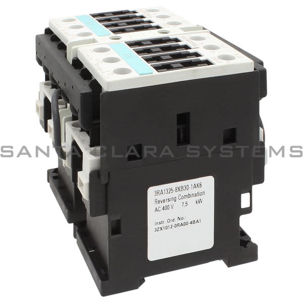 Siemens 3RA1325-8XB30-1AK6 Reversing Contactor | Sirius | 3RA1325-8XB30-1AK6 Product Image