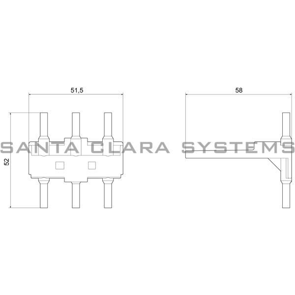 Siemens 3RA1931-1AA00 Link Module Product Image