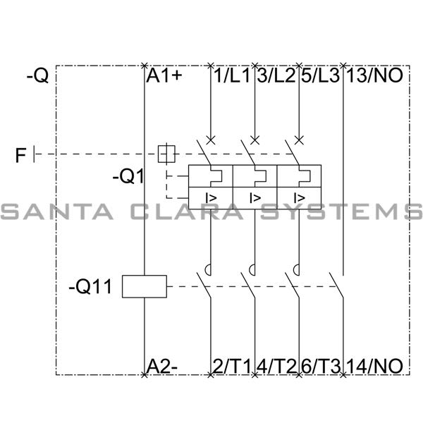 Siemens 3RA2110-1EA15-1BB4 Starter | 3RA2110-1EA15-1BB4 Product Image