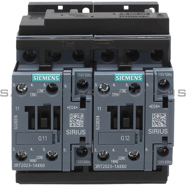 Siemens 3RA2 323-8XB30-1AK6  Reversing Contactor | 3RA2323-8XB30-1AK6 Product Image