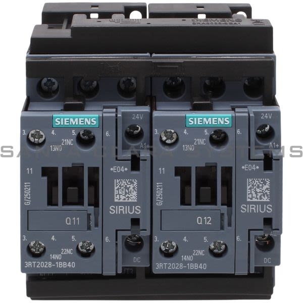Siemens 3RA2328-8XB30-1BB4 Reversing Contactor Product Image