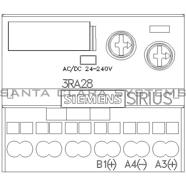 Siemens 3RA2812-2DW10 Timing Relay | Sirius | 3RA2812-2DW10 Product Image
