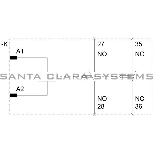 Siemens 3RA2813-2FW10 Auxiliary Contact | Time Delay | Sirius | 3RA2813-2FW10 Product Image