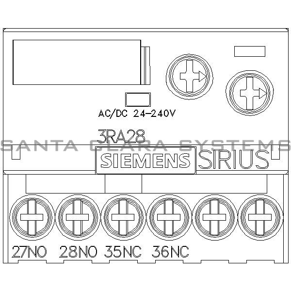 Siemens 3RA2 815-1FW10  Auxiliary Contact | Time Delay | Sirius | 3RA2815-1FW10 Product Image