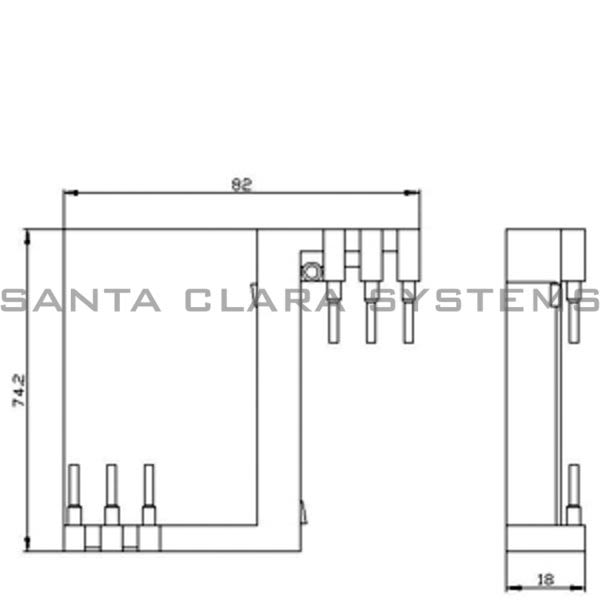 Siemens 3RA2 916-1A  Main Current Connector | Sirius | 3RA2916-1A Product Image