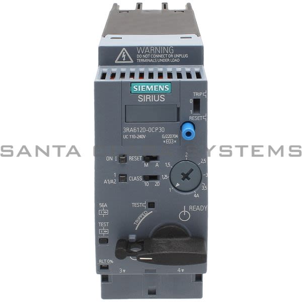 Siemens 3RA6120-0CP30 Starter | 3RA6120-0CP30 Product Image