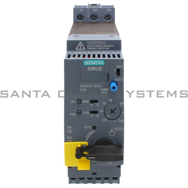 Siemens 3RA6120-1BB32 Starter | 3RA6120-1BB32 Product Image