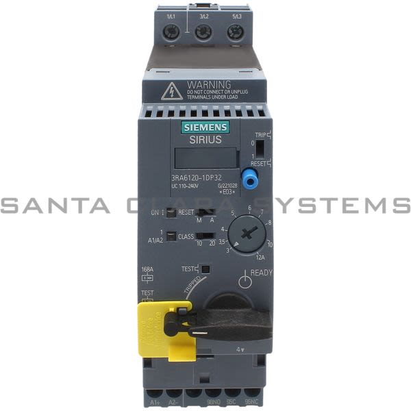 Siemens 3RA6120-1DP32 Starter | 3RA6120-1DP32 Product Image