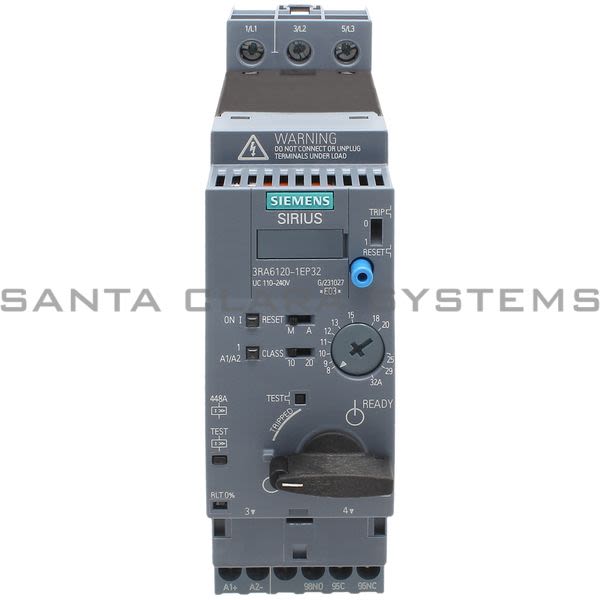 Siemens 3RA6120-1EP32 Starter | 3RA6120-1EP32 Product Image