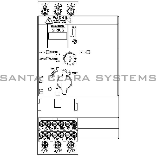 Siemens 3RA6250-1EB32 Starter | 3RA6250-1EB32 Product Image