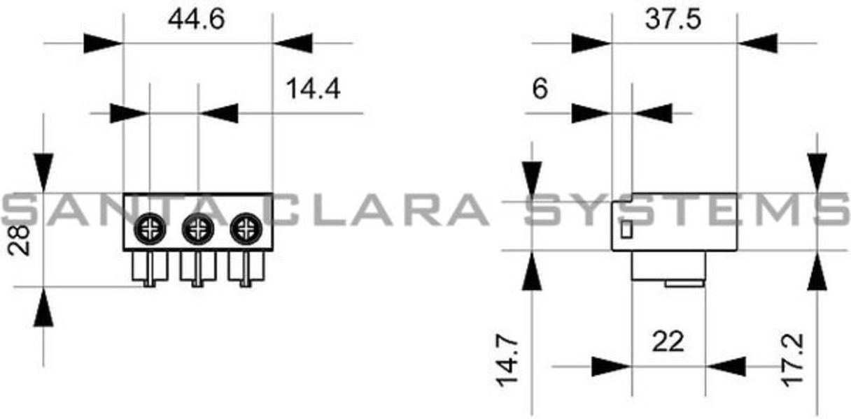 Siemens 3RA6920-1A Terminal Kit Product Image