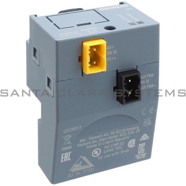 Siemens 3RA6970-3A Connection Module | 3RA6970-3A Product Image