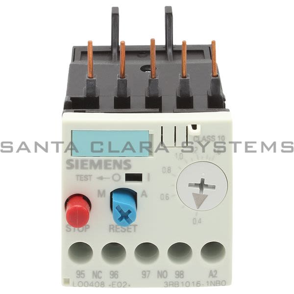 Siemens 3RB1016-1NB0 Overload Relay Product Image