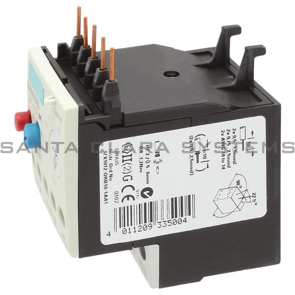 Siemens 3RB1016-1NB0 Overload Relay Product Image