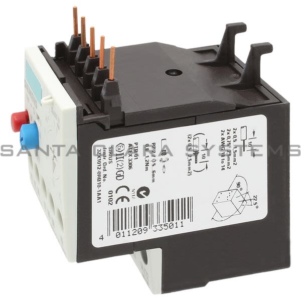 Siemens 3RB1016-1PB0 Overload Relay | 3RB1016-1PB0 Product Image