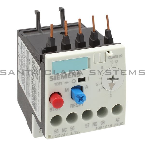 Siemens 3RB1016-2SB0 Overload Relay | 3RB1016-2SB0 Product Image