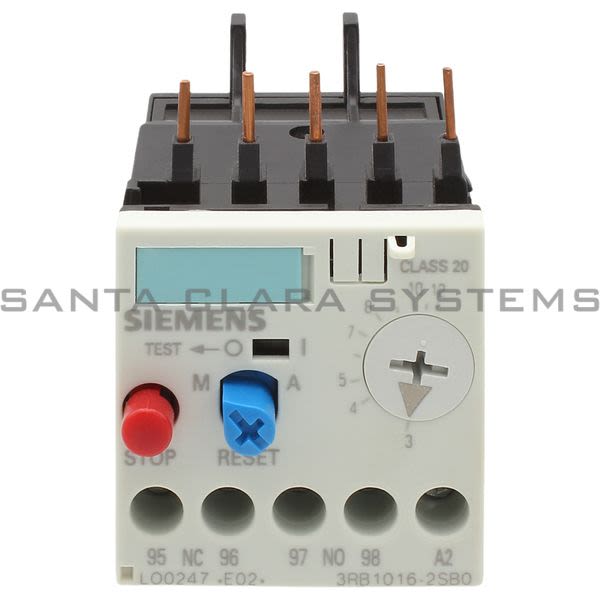 Siemens 3RB1016-2SB0 Overload Relay | 3RB1016-2SB0 Product Image
