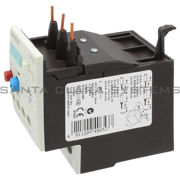 Siemens 3RB1026-1RB0 Overload Relay - 3RB10261RB0 Product Image
