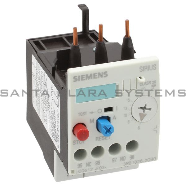Siemens 3RB1026-2QB0 Overload Relay | 3RB1026-2QB0 Product Image