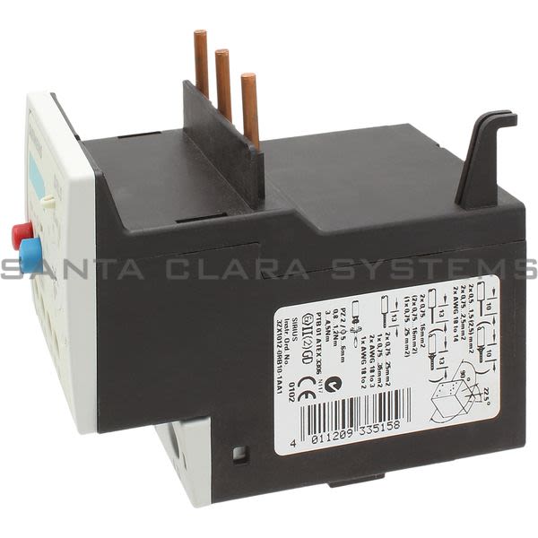 Siemens 3RB1036-2UB0 Overload Relay | 3RB1036-2UB0 Product Image