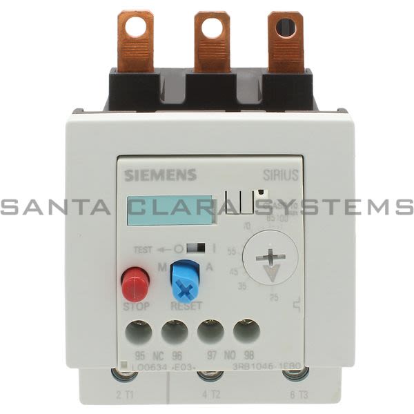 Siemens 3RB1046-1EB0 Overload Relay | 3RB1046-1EB0 Product Image