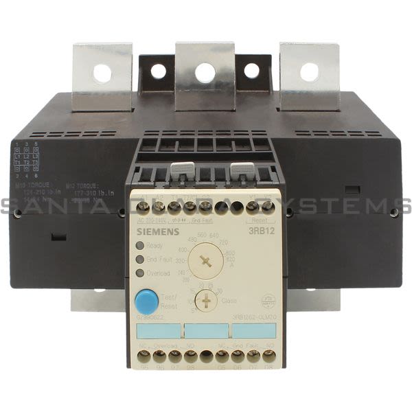 Siemens 3RB1262-0LM20 Overload Relay - 3RB12620LM20 Product Image